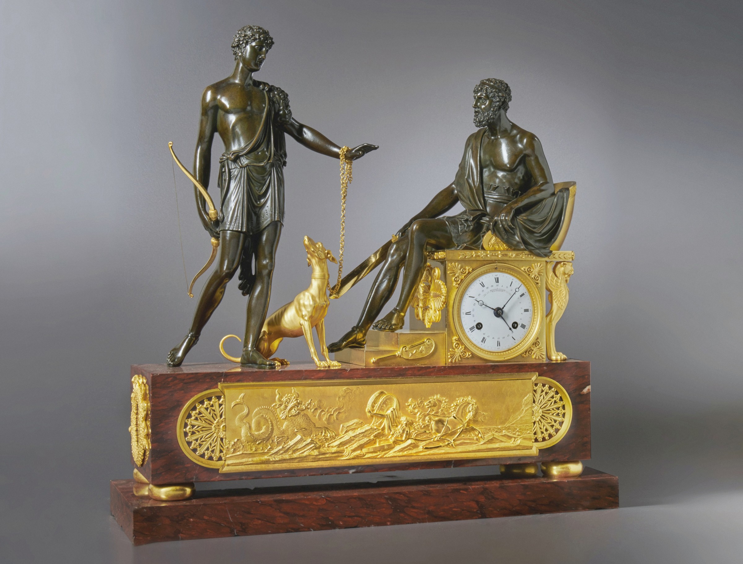 Fireplace Mantel Clock Lovely Pierre Fran§ois Gaston Jolly A Directoire Mantel Clock Of