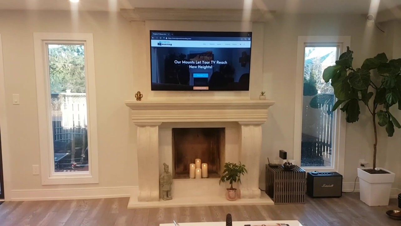 Fireplace Mantel Height with Tv Above Inspirational 49 Best Dynamic Mount Bracket Images In 2019