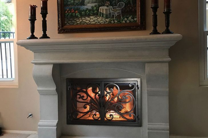 Fireplace Mantels San Diego Fresh Stunning Cast Stone Mantel From Mantel Depot Under $2500