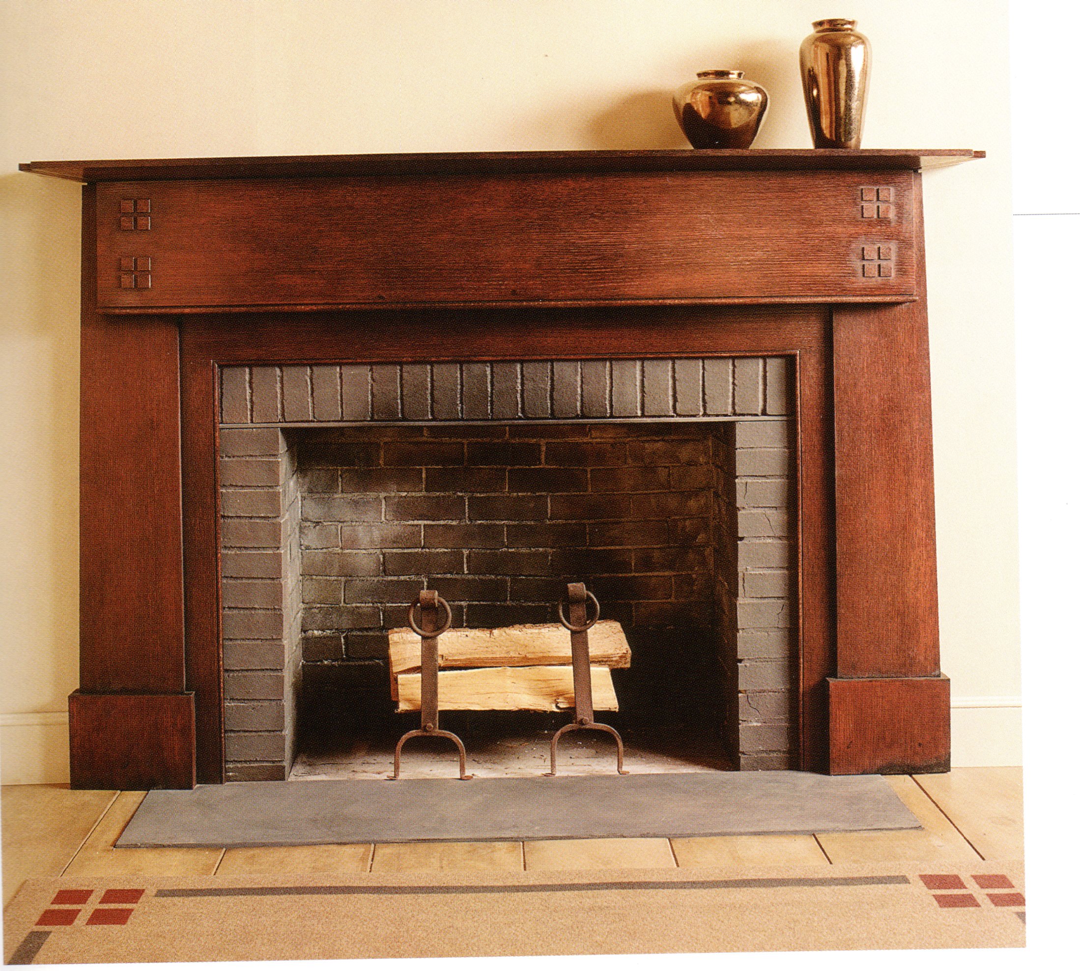 Fireplace Mantels with Hidden Storage Lovely Craftsman Style Mantel & Bookcases