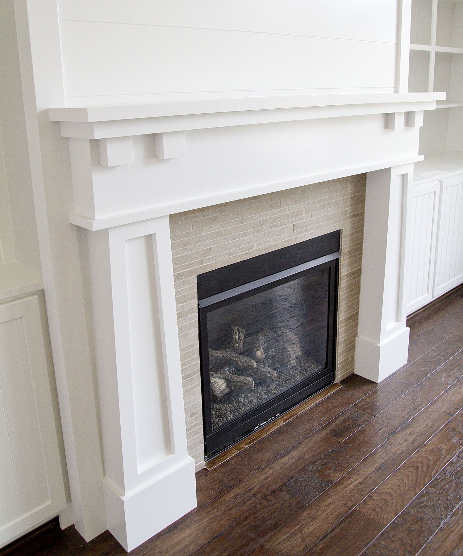 Fireplace Mantels with Hidden Storage Lovely Simple Classic Fireplace Design New House