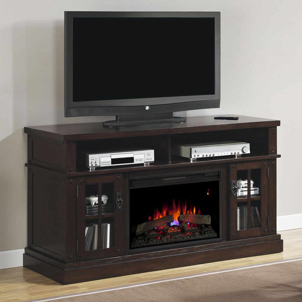 An electric fireplace tv stand 75a30d4fc c256a8f7776eed