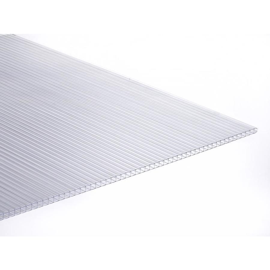 Tuftex Multi Wall 6mm Panel Clear 4 ft x 8 ft Corrugated 0dac61e7b61d9407f88ad5a2ab79f51d