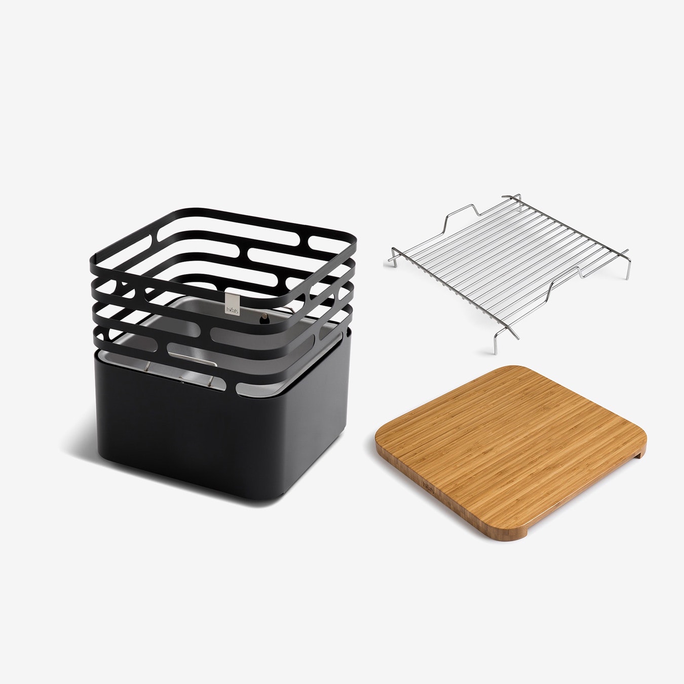 Fireplace Mesh Fresh Cube Grill Bundle Set Of 3