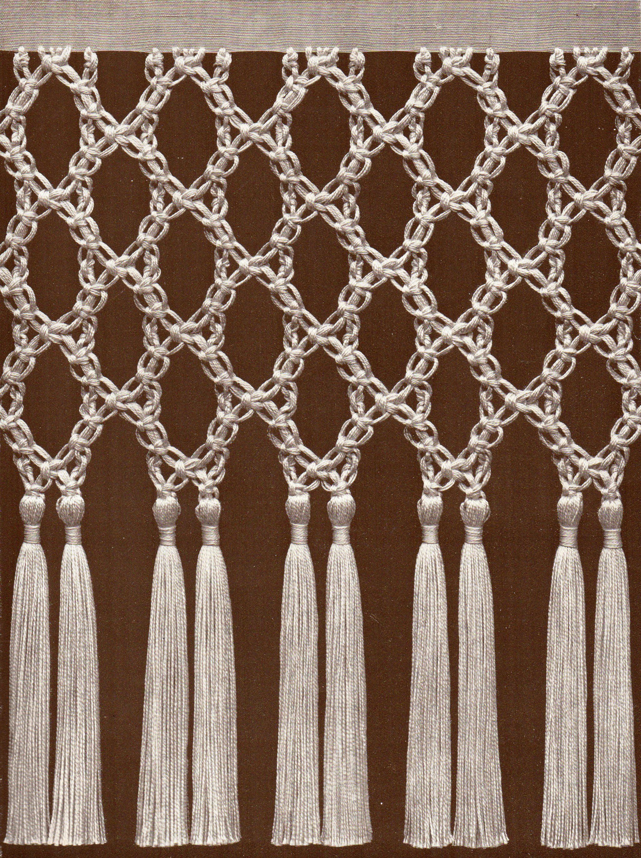 Fireplace Mesh Screen Curtain New Macrame Macrame