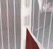Fireplace Mesh Screen Curtain Unique White Magnetic Screen Door Heavy Duty Mesh Screen Full Frame Velcro Keep Bugs