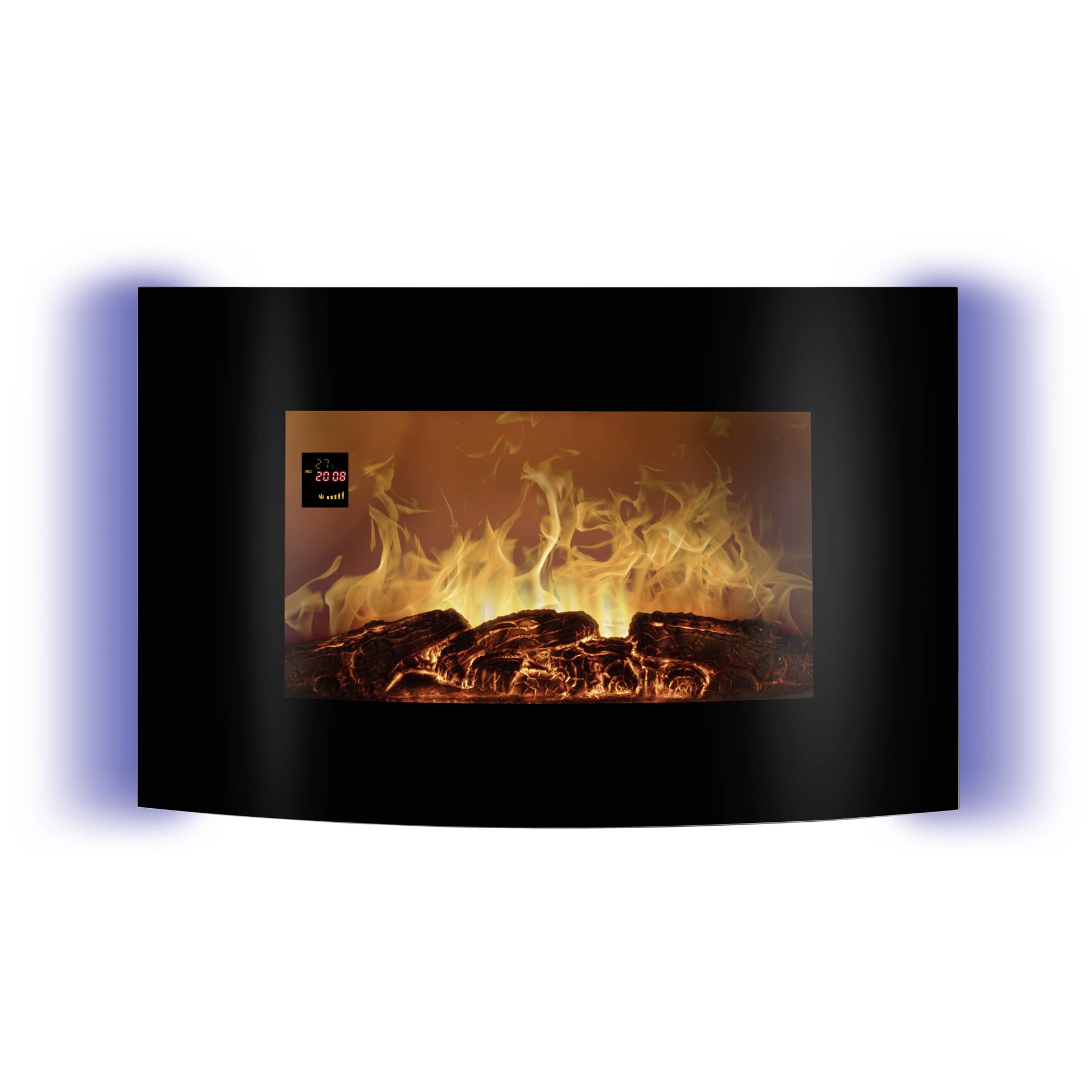 Fireplace Music Elegant Bomann Ek 6021 Cb Black Electric Fireplace Heater