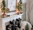 Fireplace ornaments Luxury 53 Wonderfully Modern Christmas Decorated Living Rooms