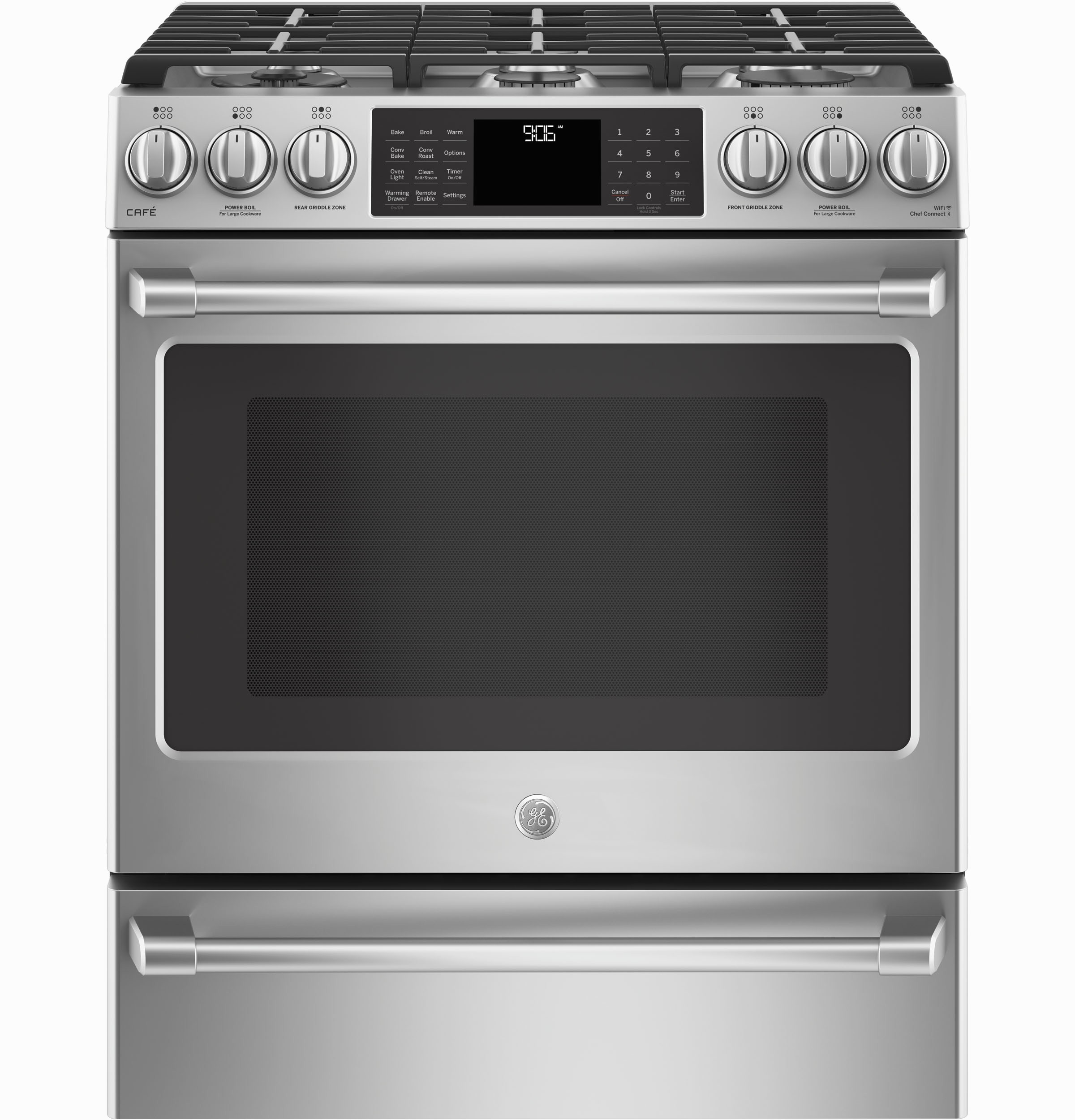oven for baking fresh ge cafeac284c2a2 series 30quot slide in front control range with warming drawer of oven for baking