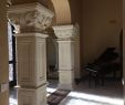 Fireplace Pilaster Elegant Square Temple Of Winds Columns In Limestone with Paneled