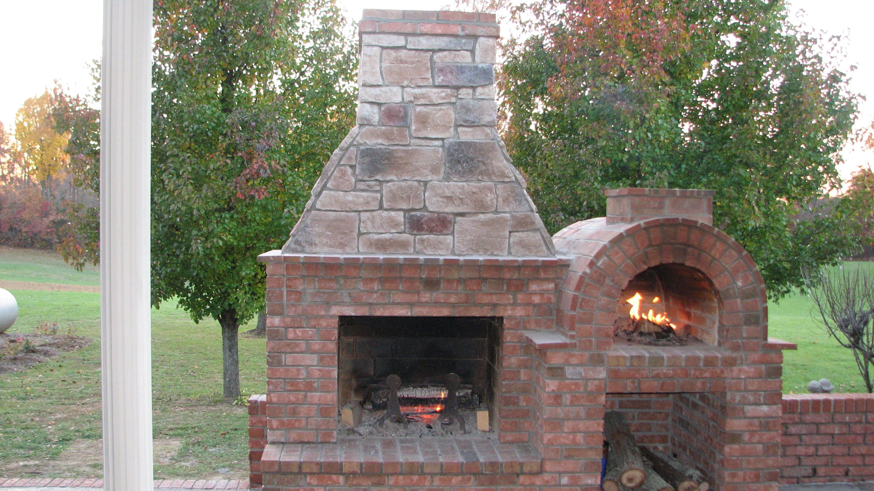 Fireplace Pizza Oven Combo Inspirational Outdoor Kitchens with Pizza Ovens