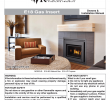 Fireplace Plug Beautiful Regency Fireplace Products E18 Installation Manual