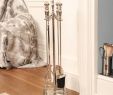 Fireplace Poker Set Inspirational Greenwich Mirrored Traditional Fireside Panion Set