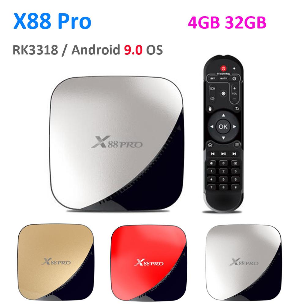 Fireplace Remote Replacement Inspirational X88 Pro android 9 0 Tv Box 4 Gb 32 Gb Rockchip Rk3318 Quad Core 2 4 G 5 G Dual Band Wifi Youtube 4 K Media Player