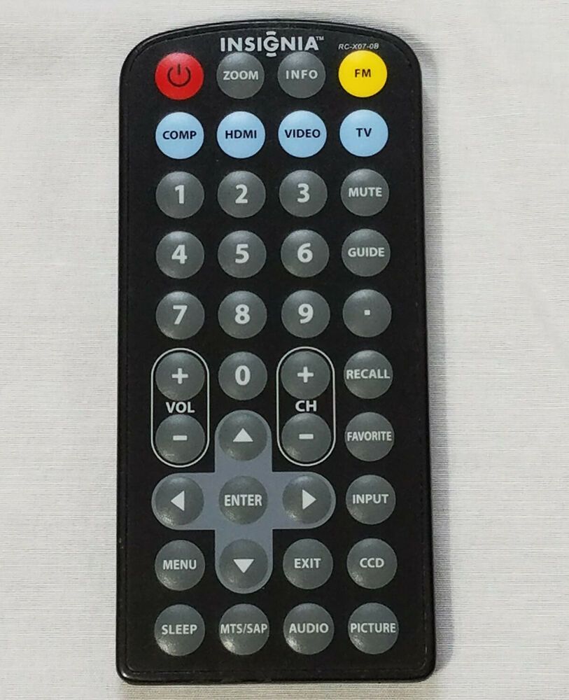 Fireplace Remote Replacement Luxury Insignia Rc X07 0b Remote Control Oem Genuine Insignia Brand