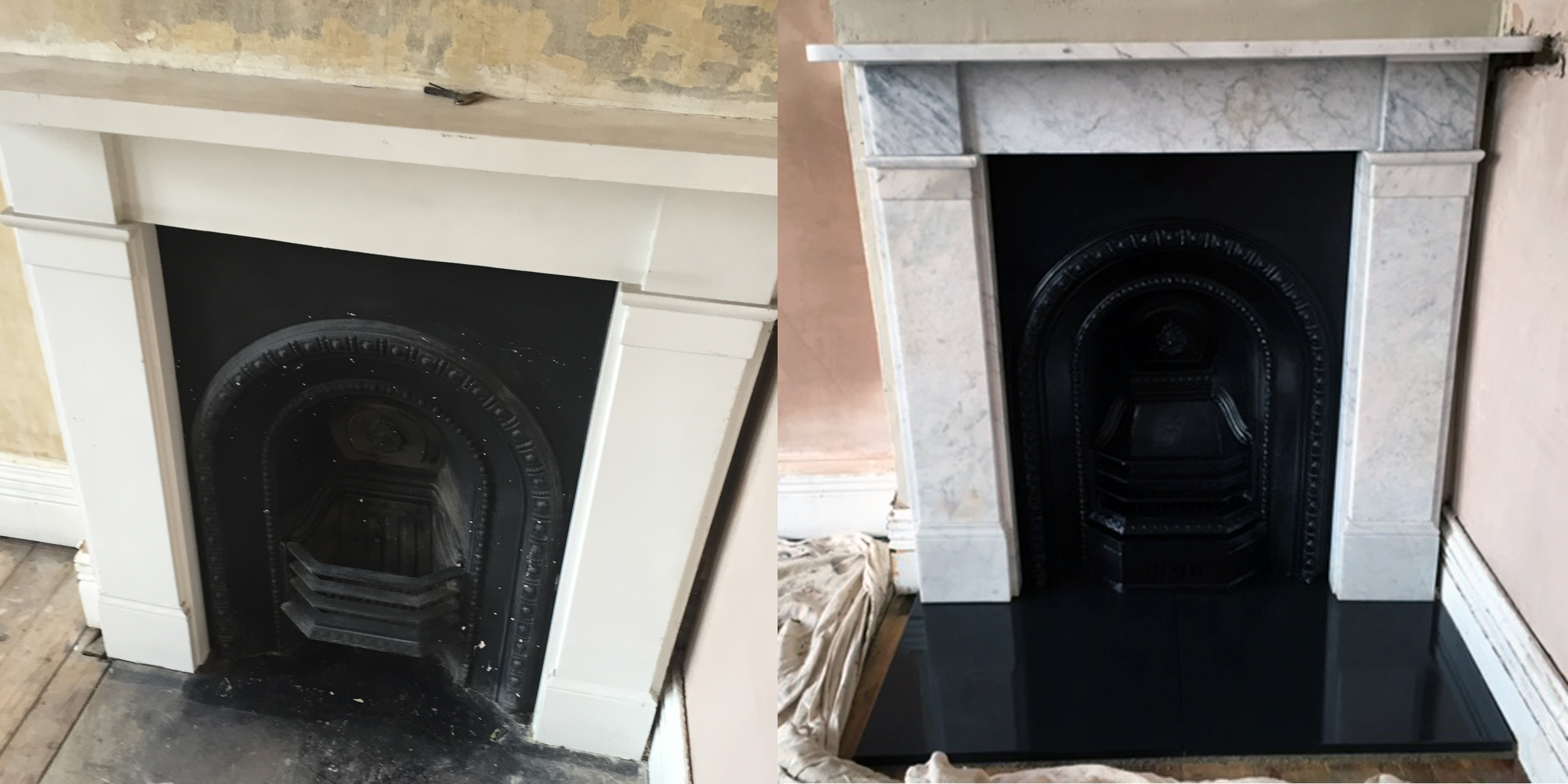 Fireplace Restoration Inspirational Well Known Fireplace Marble Surround Replacement &ec98