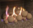 Fireplace Rocks for Gas Fireplace Awesome American Fireglass Uniform Fire Ball 4 Inch 57 Piece Set