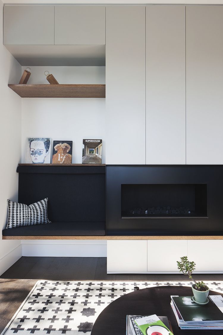 Fireplace Room Divider Inspirational Very Clean Lines Simple Wall Panel Detail Modern Inglenook