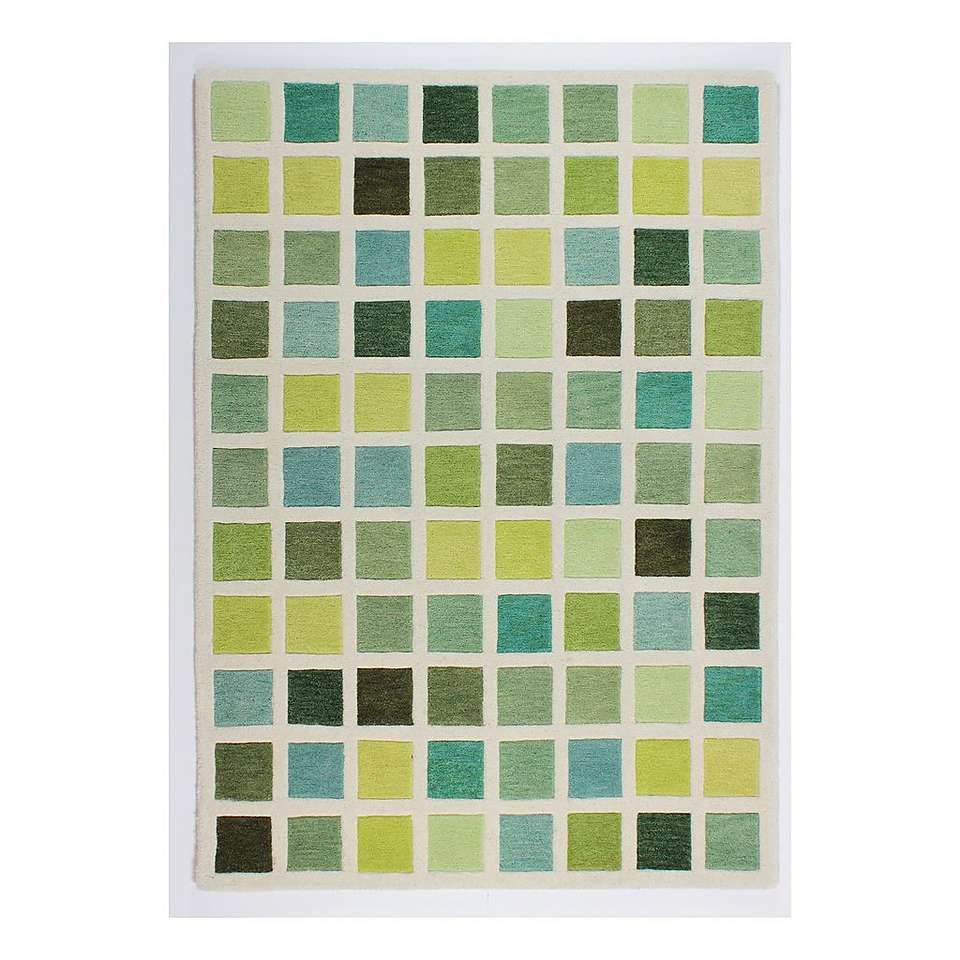 Fireplace Rugs Lowes Awesome Green Cubism Wool Rug Dunelm 07 å°æ¯¯