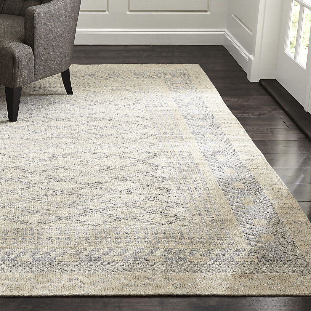 Rosalie Silver Hand Knotted Oriental Rug 45f10de15b89c ce13d6c044a1a6