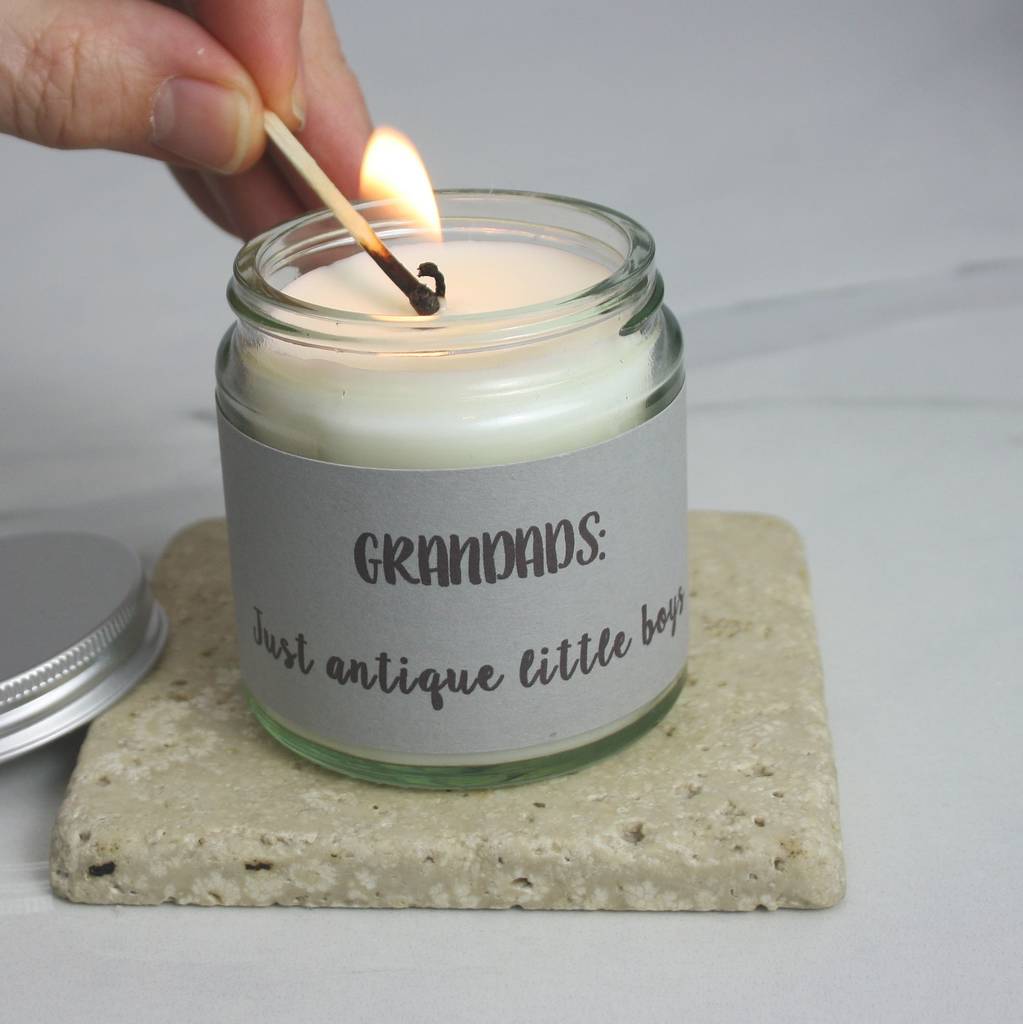 Grandad Organic Scented Candle original grandad organic scented candle