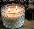 Fireplace Scent Lovely Chai Scented Wood Wick Candle In the Microwave