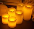 Fireplace Scent Lovely Flameless Electronic Led Candles Lamp Cylindrical Flickering Yellow Led Tea Light Wedding Party Decoration Gifts New Buy Line Candles Buy Scented