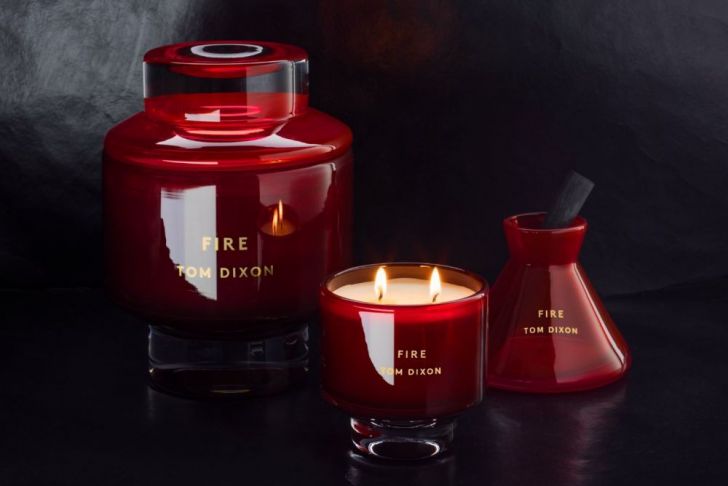 Fireplace Scent Unique Elements Fire Candle Medium In 2019 Bathroom