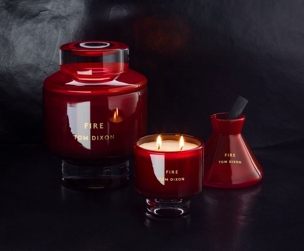 Fireplace Scent Unique Elements Fire Candle Medium In 2019 Bathroom