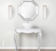 Fireplace Sconce Lighting Lovely Porch & Den Surrey Chrome White Metal Wall Sconce Set Of 2