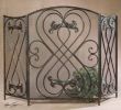 Fireplace Screen and tools New Uttermost Effie Metal Fireplace Screen