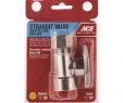 Fireplace Shut Off Valve Beautiful Ace Fip Pression Brass Straight Stop Valve Ace Hardware