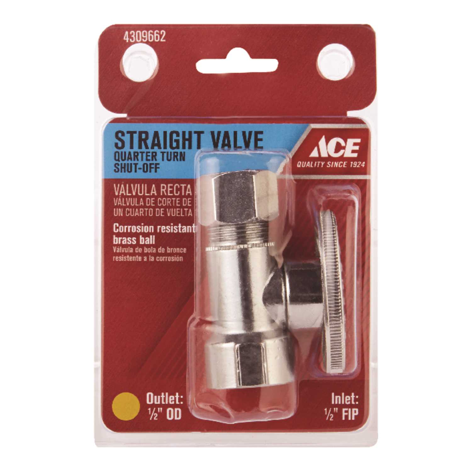 Fireplace Shut Off Valve Beautiful Ace Fip Pression Brass Straight Stop Valve Ace Hardware