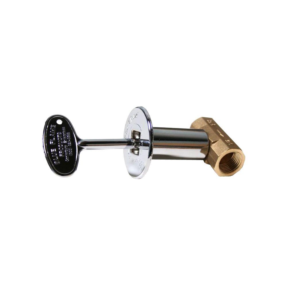 Fireplace Shut Off Valve Fresh Blue Flame Straight Gas Valve Kit Includes Brass Valve Floor Plate and Key In Polished Chrome