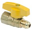 Fireplace Shut Off Valve Fresh Brasscraft 3 8 In O D Flare X 1 2 In Fip Gas Ball Valve