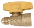 Fireplace Shut Off Valve Luxury Brasscraft 3 8 In O D Flare X 1 2 In Fip Gas Ball Valve