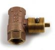 Fireplace Shut Off Valve New Blue Flame Quarter Turn Straight 1 2 In Valve Body