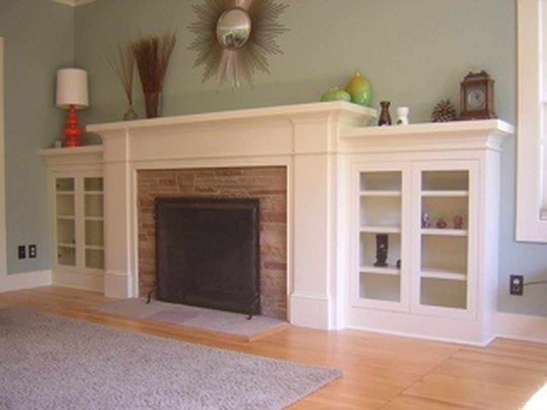 Fireplace Side Cabinets Inspirational 45 Awesome Built In Cabinets Around Fireplace Design Ideas