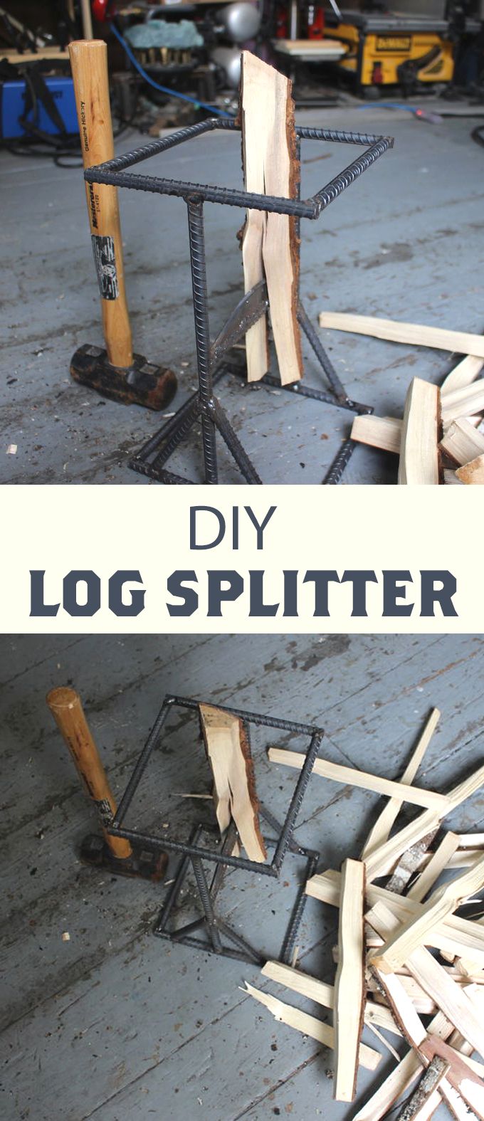 Fireplace Starter Logs Beautiful How to Make A Kindling Splitter