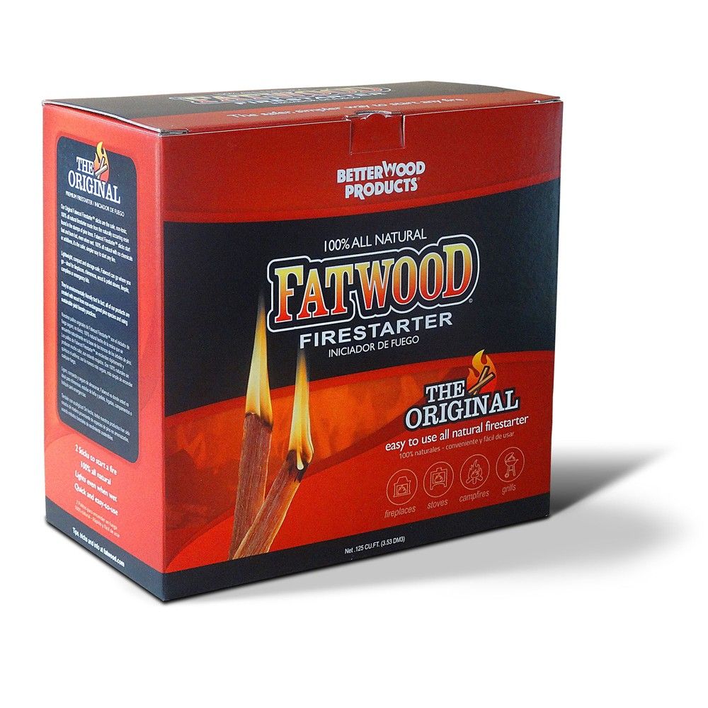 Fireplace Starter Logs Unique Betterwood 9910 Fatwood 10 Pound Firestarter & Natural Pine