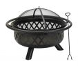 Fireplace Steamer Unique Living Accents 38in Round Fire Pit Outdoor Fireplaces