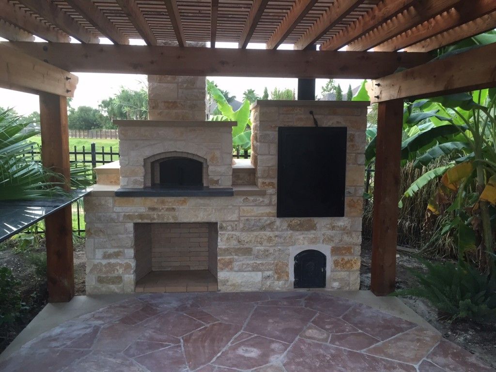 Fireplace Stone and Patio Unique Image Result for Stone Patio Pizza Oven Smoker