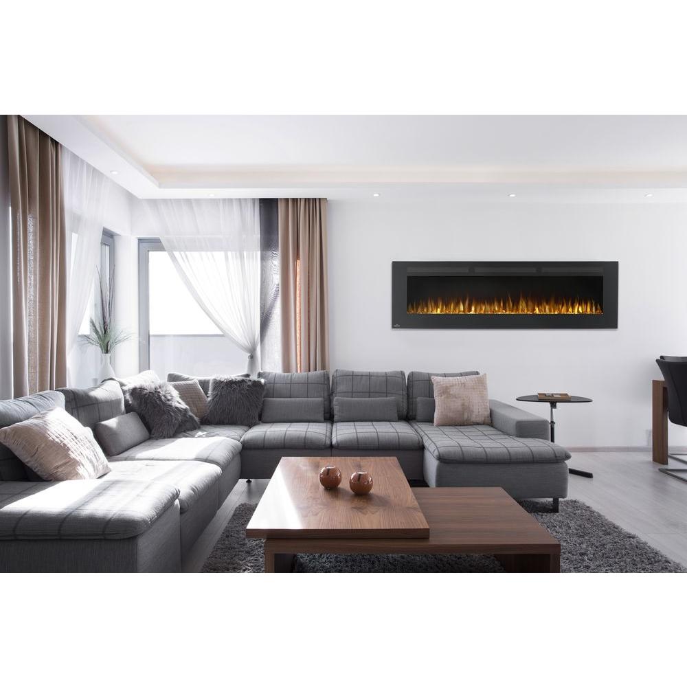 Fireplace Store Las Vegas Fresh 72 In Wall Mount Linear Electric Fireplace In Black