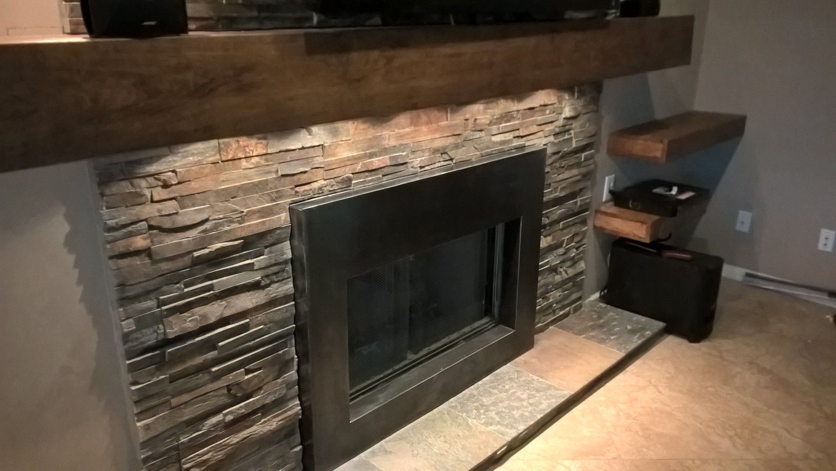 Fireplace Store Las Vegas Luxury the Metal Fireplace Surround Was Created to Help Give the