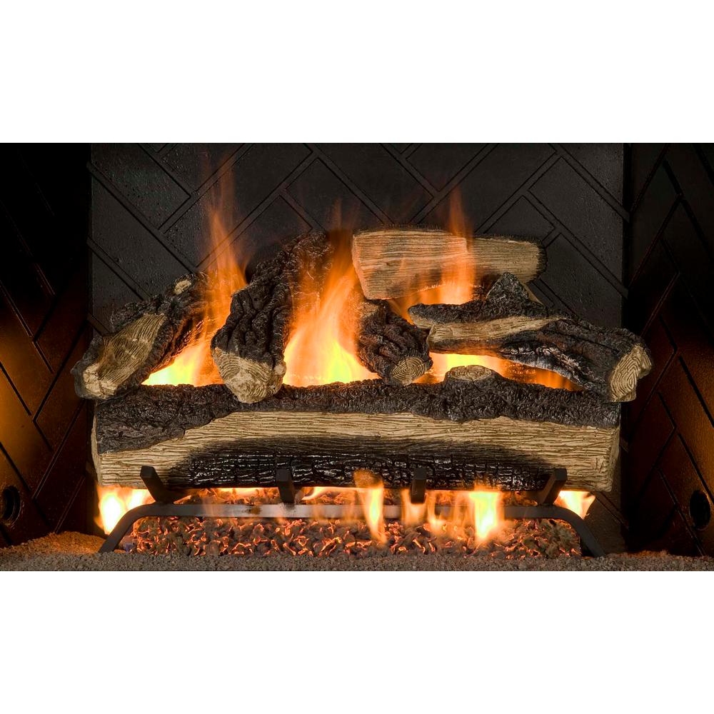 Electric Fireplace Logs Fireplace Logs The Home Depot emberglow vented gas fireplace logs mo18dbnl 60dc 64 1000