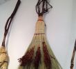 Fireplace Sweeper Elegant Ivy Handle Hearth Broom Oatree Brooms