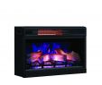 Fireplace thermostat Fresh Electric Fireplace Classic Flame Insert 26" Led 3d Infrared