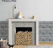 Fireplace Tile Stickers Best Of 3d Waterproof Self Adhesive Wallpaper for Living Room Bedroom Brick Wallpaper for Kitchen Backsplash Tiles Bathroom Home Decor Beautiful Wallpaper