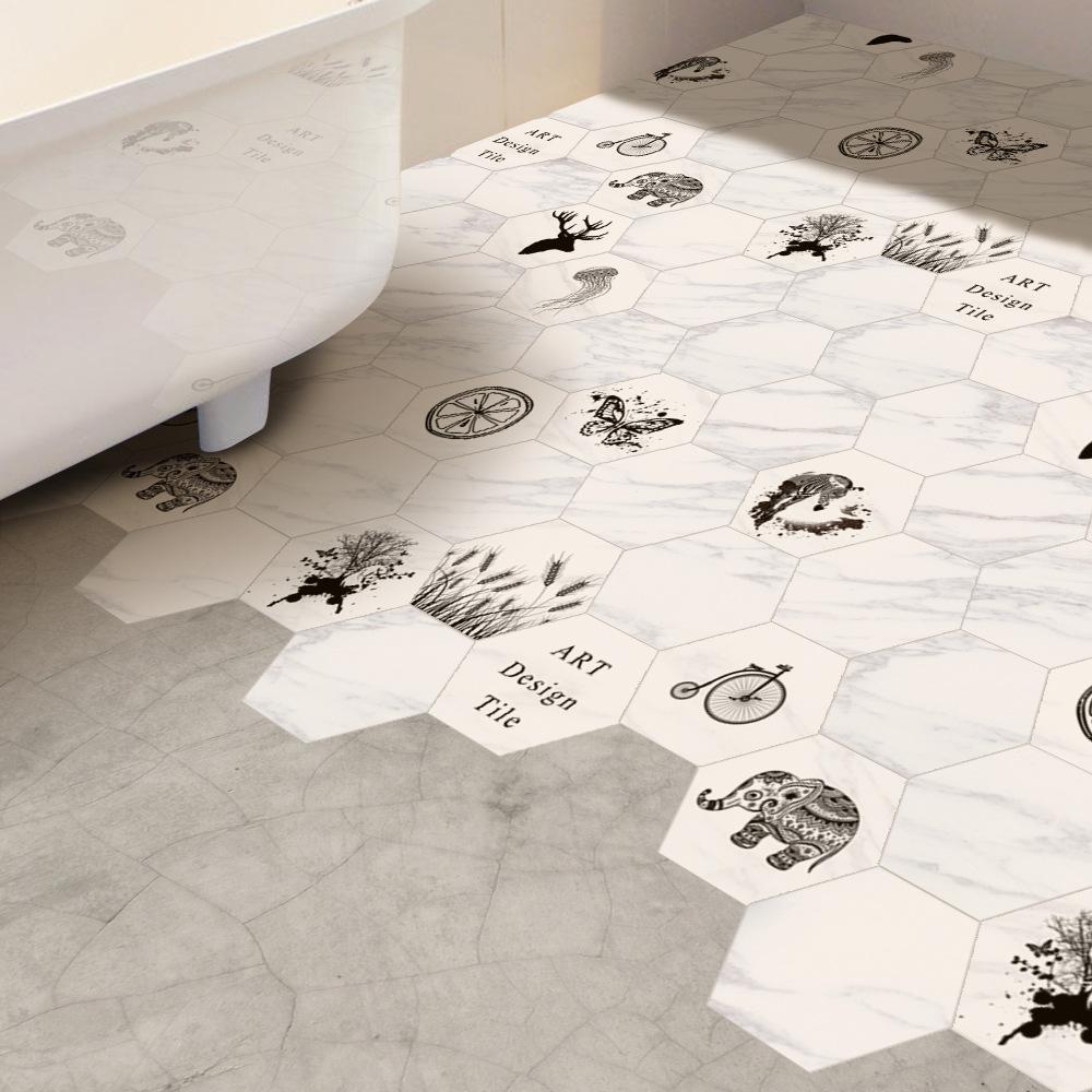 Nordic Style Stickers Elk Printed Spa Bathroom And Kitchen Eco Friendly PVC Wall Stickers Waterproof For Home Decoration Fireplace Tile Stickers rBVaSFuR6z6ABzd AAO0DPaPt U623
