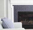 Fireplace Tile Surround New Navy Gingham Pillow Beautiful Design